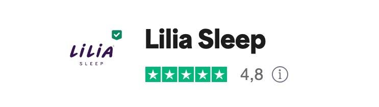 Beoordeling Lilia Sleep op Trustpilot